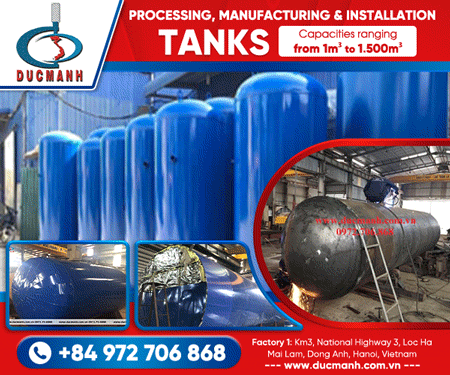 DUC MANH STORAGE TANKS - DUC MANH PRODUCTIONS AND TRADING COMPANY LIMITED