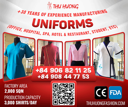 THU HUONG EMBROIDERY GARMENT DESIGN PRODUCTION TRADING COMPANY LIMITED